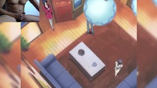 Perverted stepson takes the opportunity to fuck his stepmother's sister who begins to feel jealous. episode 04 UNCENSORED HENTAI