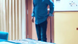 Horny Step aunty gave a chance to his Step nephew for the hardcore fucking