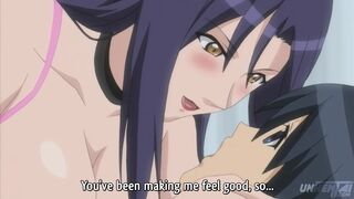 Busty School Nurse Fucks her Inexperienced Patient - Hentai Uncensored [Subtitled]