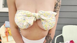 HOT MOM WITH JUICY BIG TITS (REAL BOOBS)