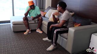 Maxine X, Jack Blaque & Rico Shades In A DP & Threesome Session!