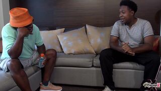 Maxine X, Jack Blaque & Rico Shades In A DP & Threesome Session!