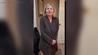 GILF Flashes 34H Tits