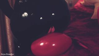Latex MILF with natural big tits and huge ass Arya Grander - 3 image
