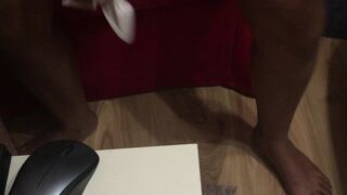 Asian MILF facefucked get huge cum in mouth