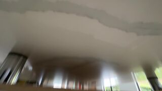 delicious maid MILF with huge saggy tits lets her boss play with her nibs