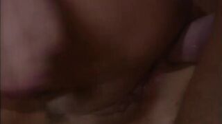 Sexy blonde babe takes a huge cock in the ass from a prisoner