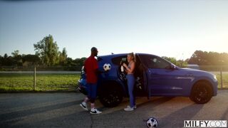 MILFY Fit Hot Soccer Mom Rides Inexperienced Coach's Thick BBC