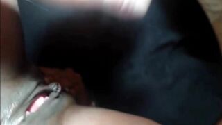 0011 Kats Playhouse - Another session at Kat's Playhouse Group chat live viewers interracial black girl white guy! - 4 image