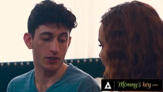 MOMMY'S BOY - Caring MILF Natasha Nice Helps Virgin Stepson With His Premature Ejaculation Issue