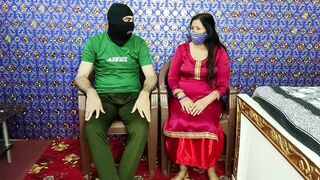Indian Desi Aunty Caught My Dick and Sucking It in Waiting Room - 1 image