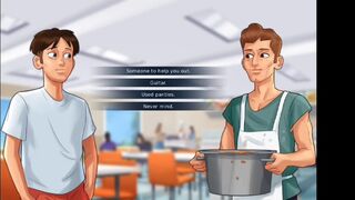 Summertime Saga #122 - HORNY CHUBBY MATURE MILF RIDE DICK UNTIL SHE CUMS