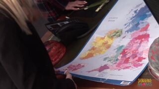 Sluts celebrating Independence Day by having group sex in the office