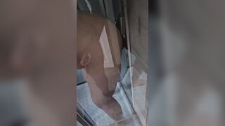 Inexperienceder neighbour trying out my new toy