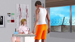 Max's Life Cap 62 - Fucking a nurse with huge tits and a huge ass