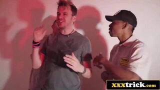 Old British Geezer Fucks Two Beauties at a UK House Party