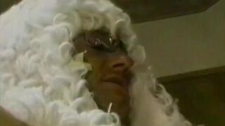 Playful dude in judges' robes nails stunning blonde hottie with nice keyster and big melons on the kitchen