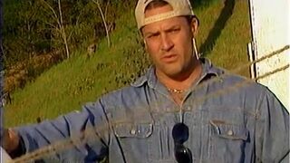 Babes with big tits drool over wrestlers' cocks and get fucked in outdoor arena