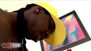 Fat ebony bitch fucked by Jon Jon's big dick