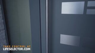 Lifeselector - Sata Jones the MILF nextdoor needs two cocks to please her pussy