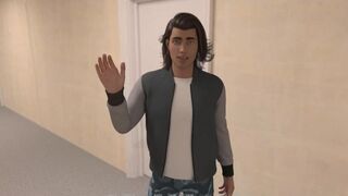 THE VISIT:Professor And College Student, Massive Facial Cumshot-Ep46