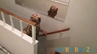 When I arrived at the suite, the very hot and rabuda companion was already waiting for me in bed, I took a shower and got her on all fours, and I gave her a very hot cum inside her mouth (Ines Ventura)