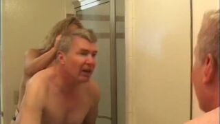 Aged  want-wit  likes when his inexperienceder blonde girlfriend outfit  humiliates him all way she is able to invent - 15 image