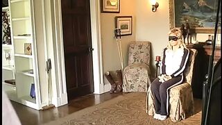 Long-haired brunette beauty spreads legs and gets eaten out by hot blonde