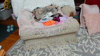 Curvy MILF Rosie: Laundry Thief Bondage, Humiliation