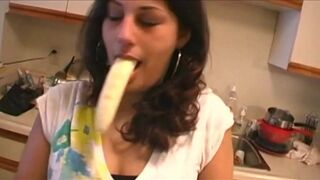 NDNgirls - Ojibwe Native American Indian girl sucks black cock while smoking & eating McDonalds POV ft Danica / Shimmy Cash