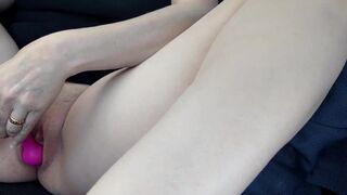 After almost getting caught fucking my MILF in the graveyard...we eventually find a place to fuck, I give her a facial and a cheeky dildo spitroast with my car.