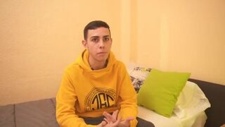 Big titted Nuria saves a rookie that can't fuck 'cause his dick is too big