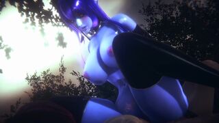 SUCCUBUS DOMINATES A GUY, RIDING A BIG DICK | 3D Animation