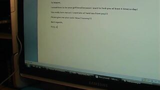 A blonde milf fucks on her lunch break with a hard cock