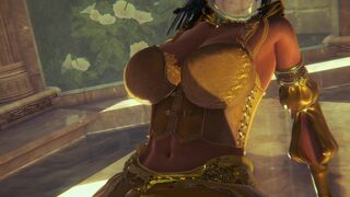 BIG GIRL PHARAOH LOVES THIS GUY'S TONGUE | 3D Animation