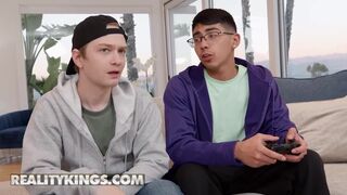 Reality Kings - Brunette Teen Kylie Rocket Shares Her Bf's Big Cock With Redhead MILF Summer Hart