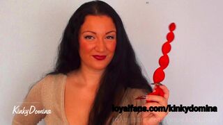 Anal Training for My sissy