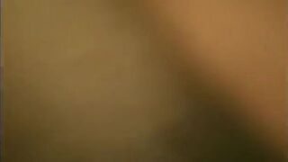 Older blonde with tramp stamp bends over to take it doggy-style