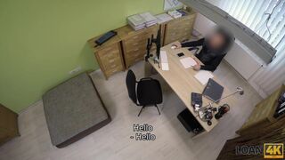 LOAN4K. Hot MILF craves money so lender hurries to help her for sex