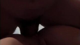 Busty MILF gives head before getting pounded on the sofa