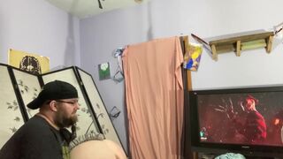 Kinky kitty pinky getting Petted inside and out