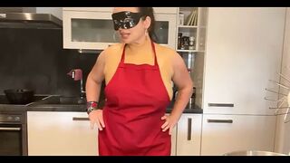 The austrian milf with 38F silicone boobs