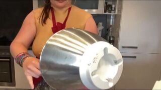 The austrian milf with 38F silicone boobs