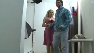 Tempting babes gets nailed in groupsex