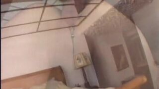 Stunning blonde police oficer with big melons convinced her partner to polish her butt - 8 image