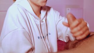 Mommy helps me masturbate to her beautiful boobs