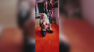 SQUIRTING HOT TATTOOED BLONDE JOI