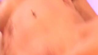 Dirty blond hooker gets fucked in both holes and her face creamed