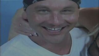 Perfect blond beauty has rough fucking while getting choked - 2 image