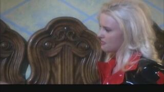 Stunning blonde with great body loves to be fucked on her bed at night